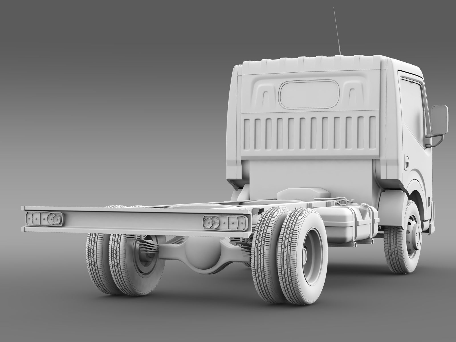 DongFeng N300 Captain Chassi 2015 3D model_14