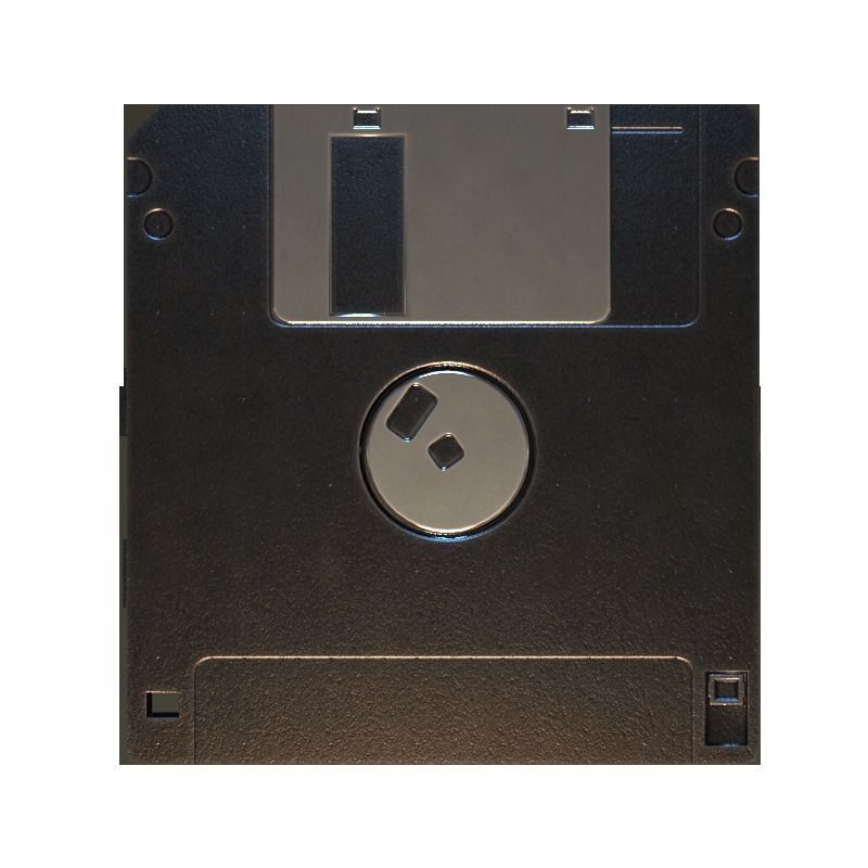 Floppy disk Free low-poly 3D model_3