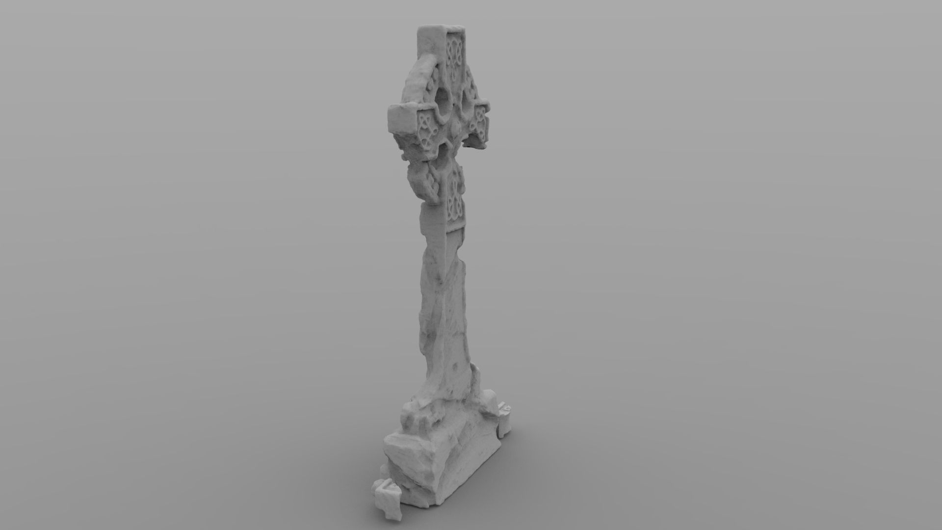 Weathered Tombstone Collection 3D print model_2