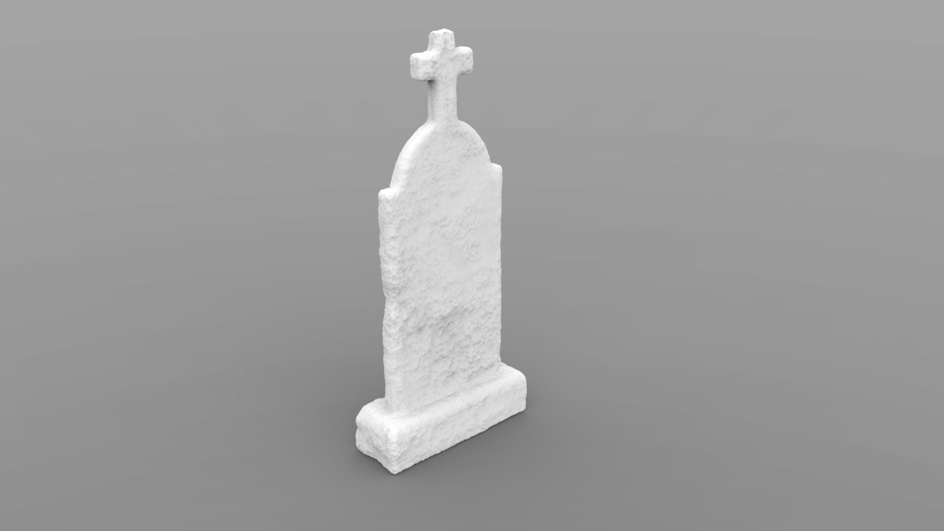 Weathered Tombstone Collection 3D print model_37
