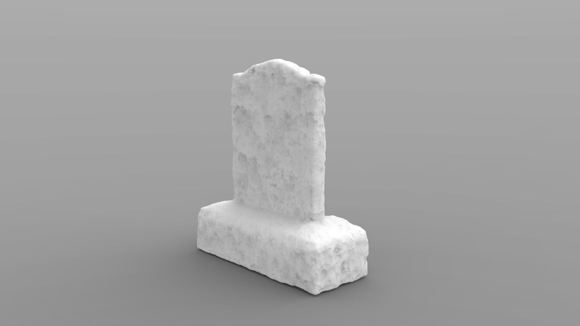 Weathered Tombstone Collection 3D print model_40