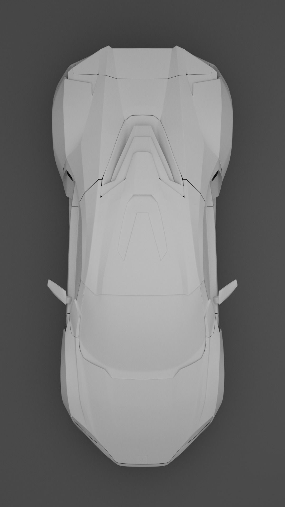 Lykan Hypersport Low Poly Model 3D model_3