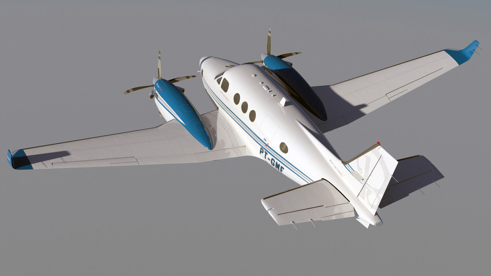 Beechcraft King Air c90gtx 3D model_18