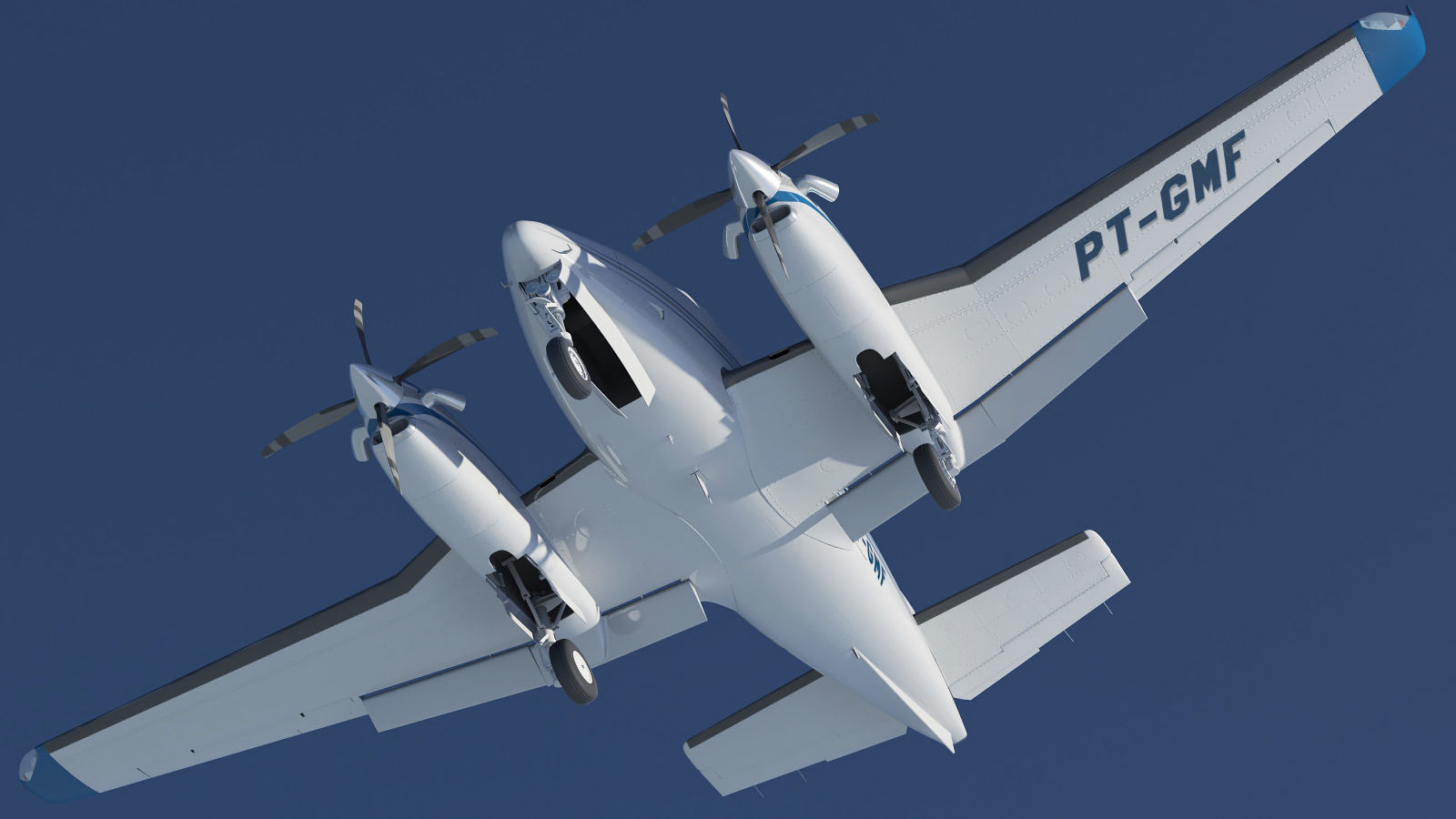 Beechcraft King Air c90gtx 3D model_15