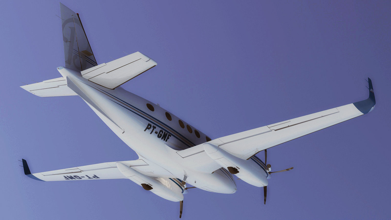 Beechcraft King Air c90gtx 3D model_16