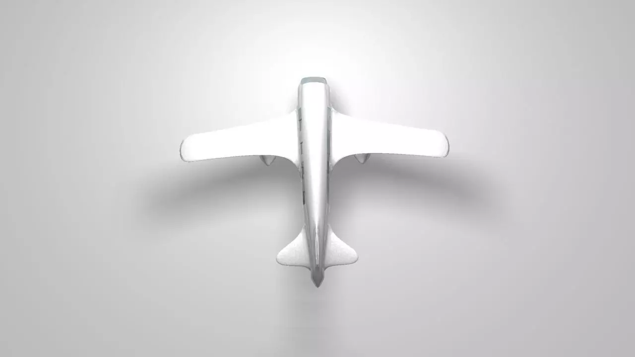 Aeroplane Model by Chamuth Chamandana 3D model