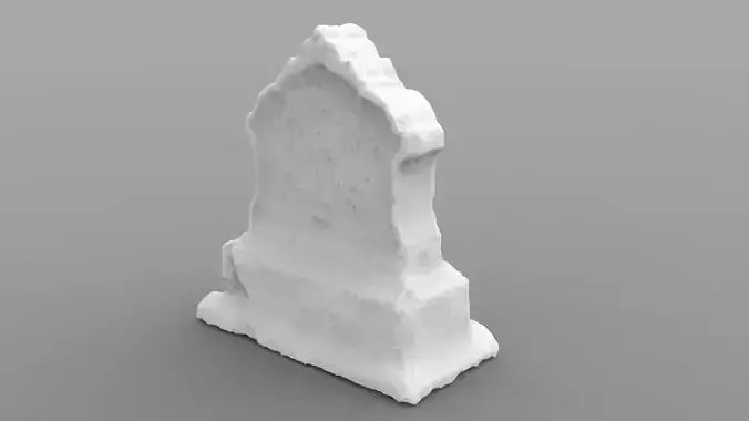 Weathered Memorial 3D print model