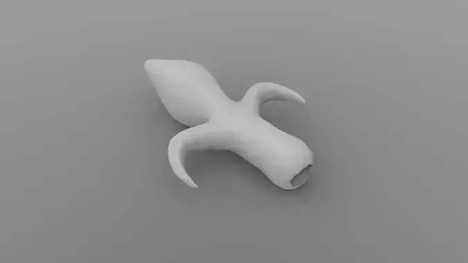 Simple Fluer-De-Lis Free 3D print model