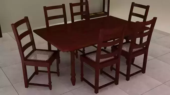 Laced Thong Dinning Set