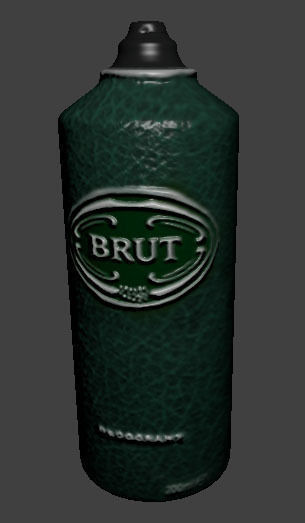 free Brut Prop of creative Games Low-poly 3D model_3