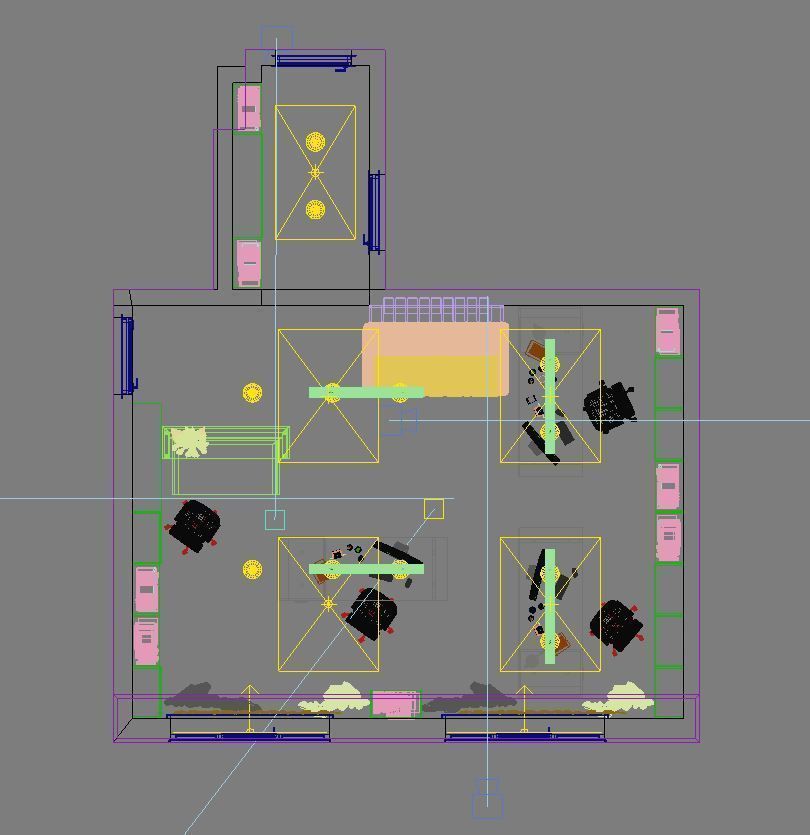 Office NY 3D model_5