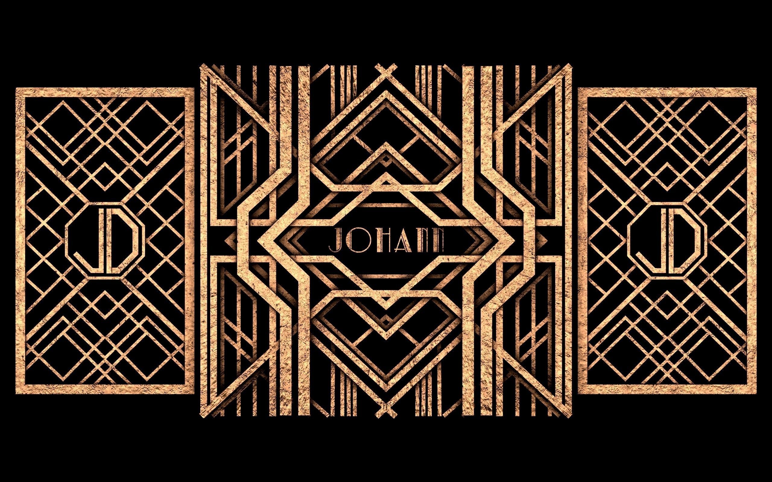 ART-DECO style Low-poly 3D model_5