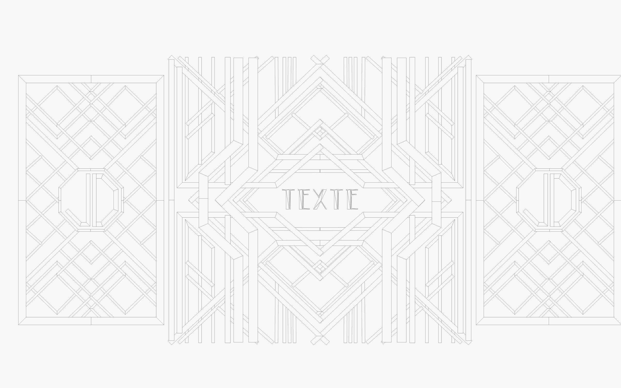 ART-DECO style Low-poly 3D model_9