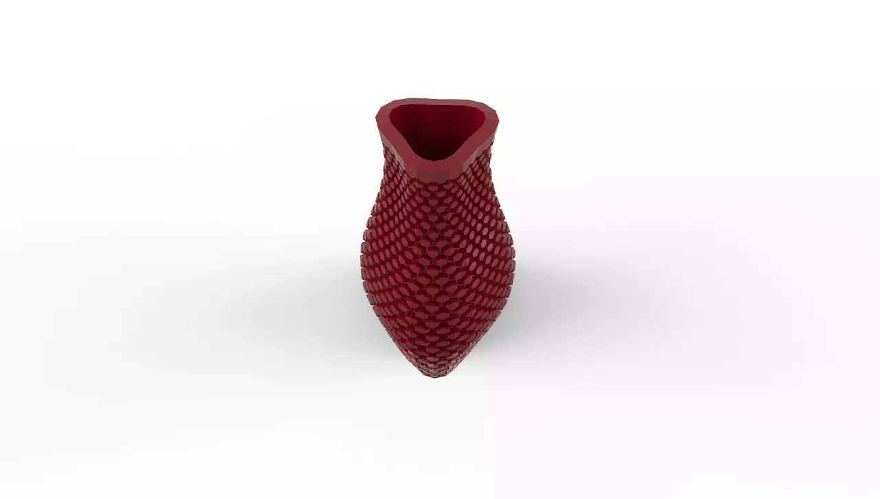 Tri Vase 3D print model_0