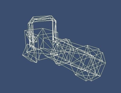 Minigun1 gun 3D model_4
