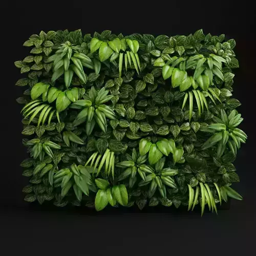 Green wall 3D model