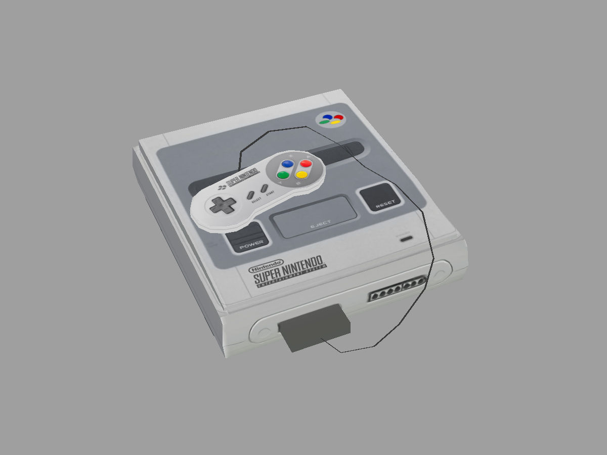 13 Video Game Consoles Pack Low-poly 3D model_3