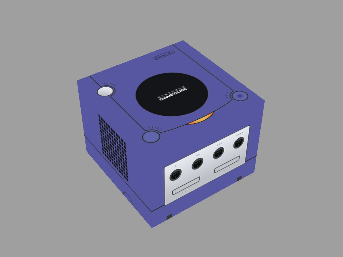 13 Video Game Consoles Pack Low-poly 3D model_15