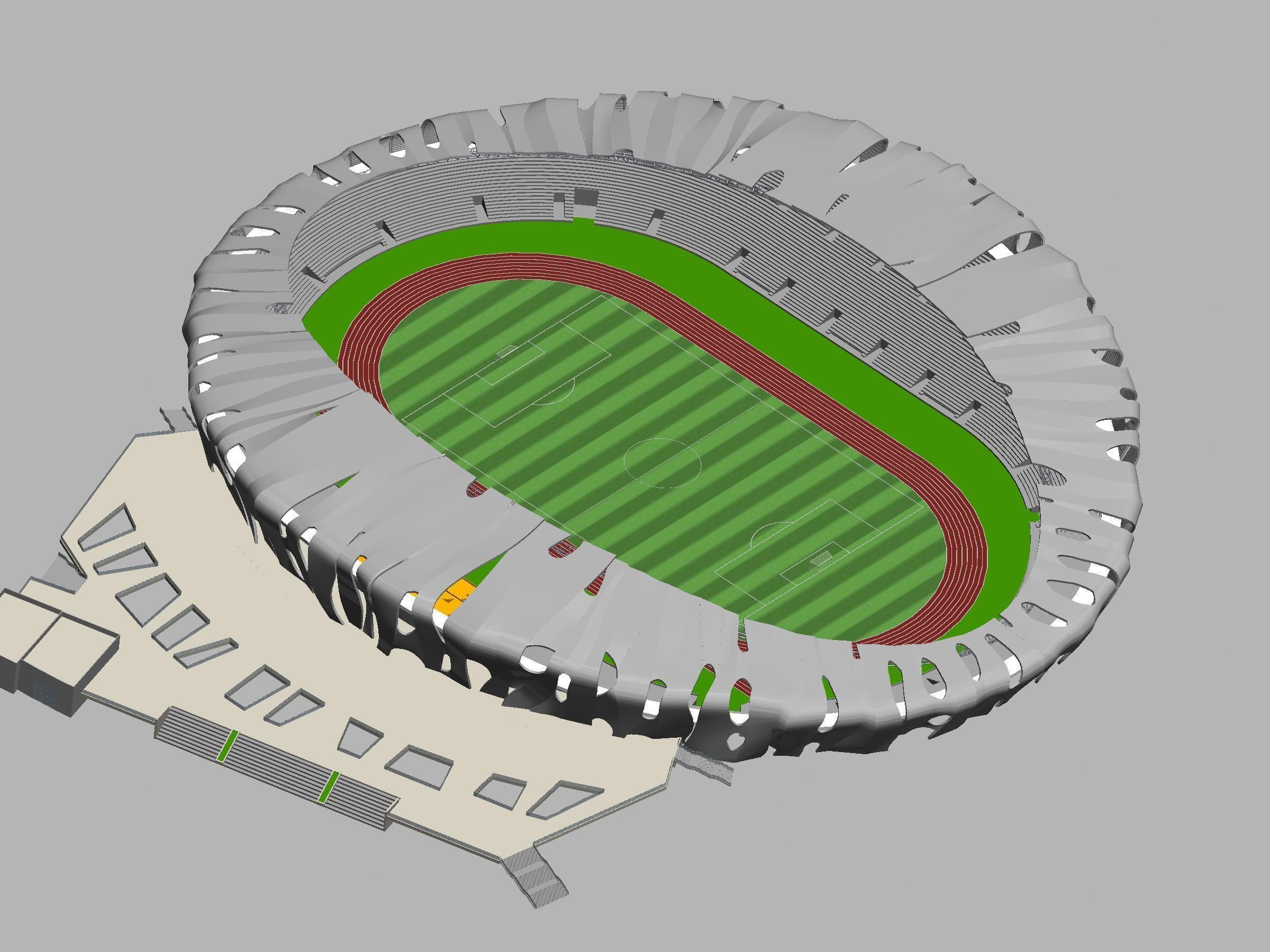 Grand Stadium 3D model_1