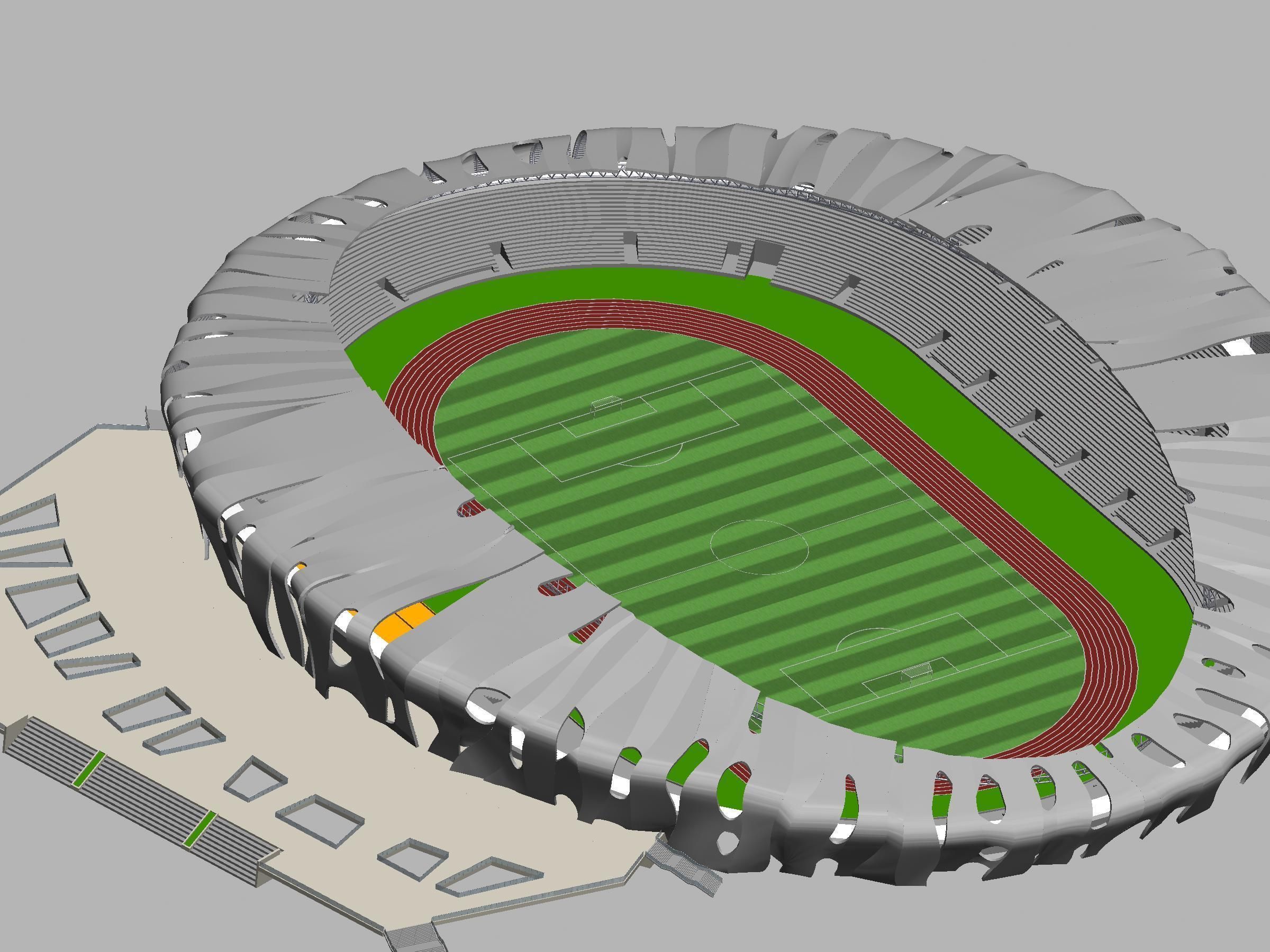 Grand Stadium 3D model_2