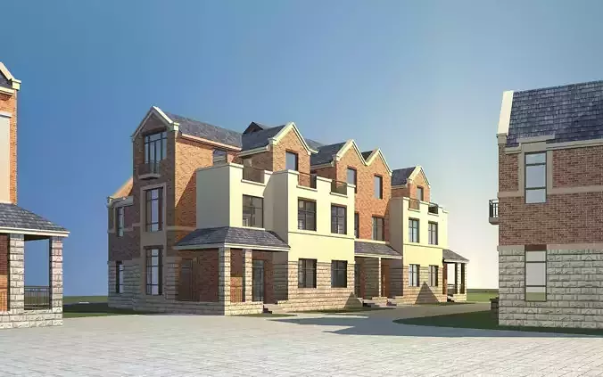 Architecture residential building