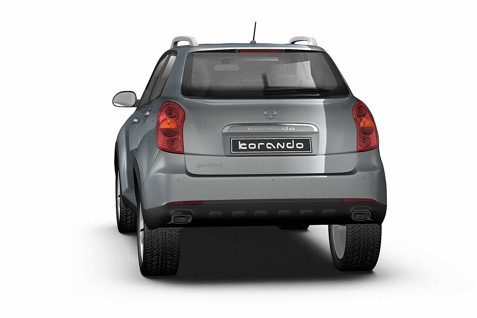 2012 Ssangyong Korando 3D model_3