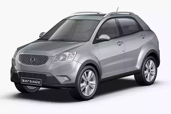 2012 Ssangyong Korando 3D model