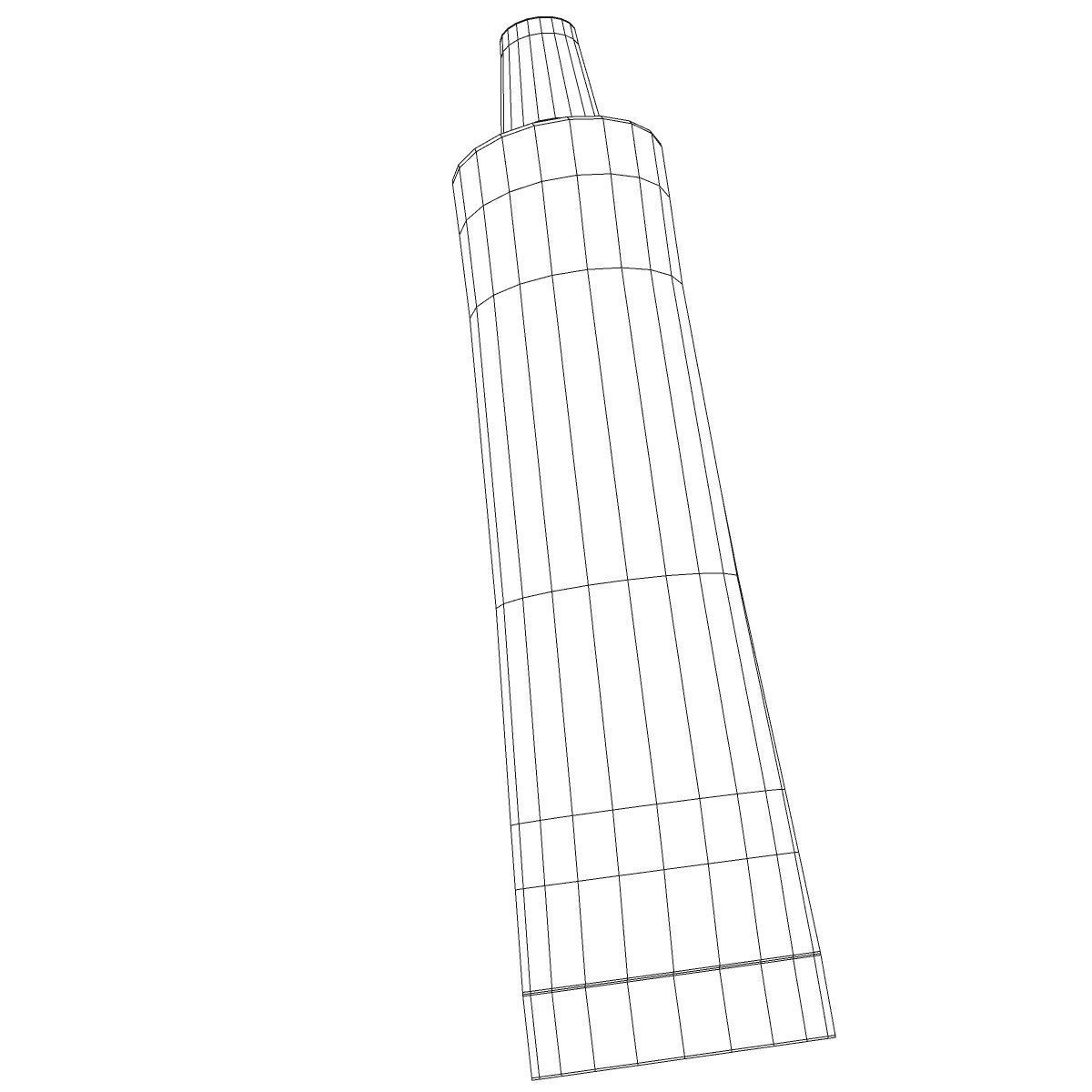 Toothpaste tube 3D model_12