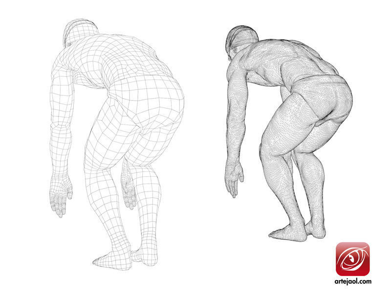 Swimmingpool Boy B Casual003 3D model_1