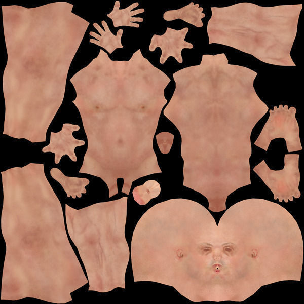 Swimmingpool Boy B Casual003 3D model_3