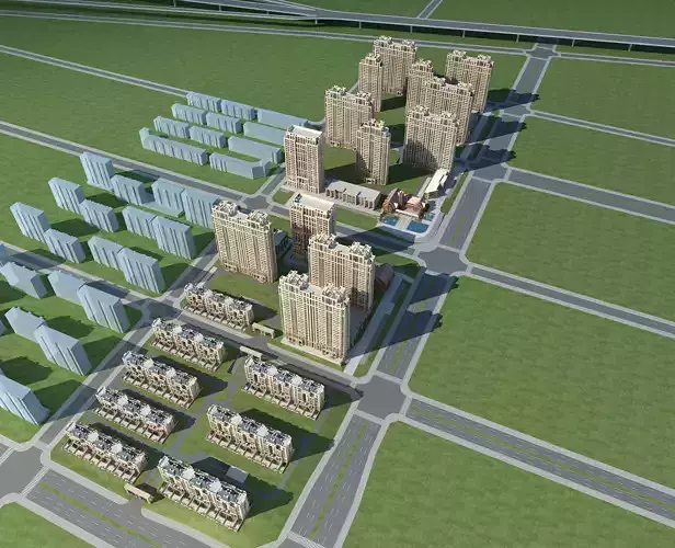 Architecture residential complex