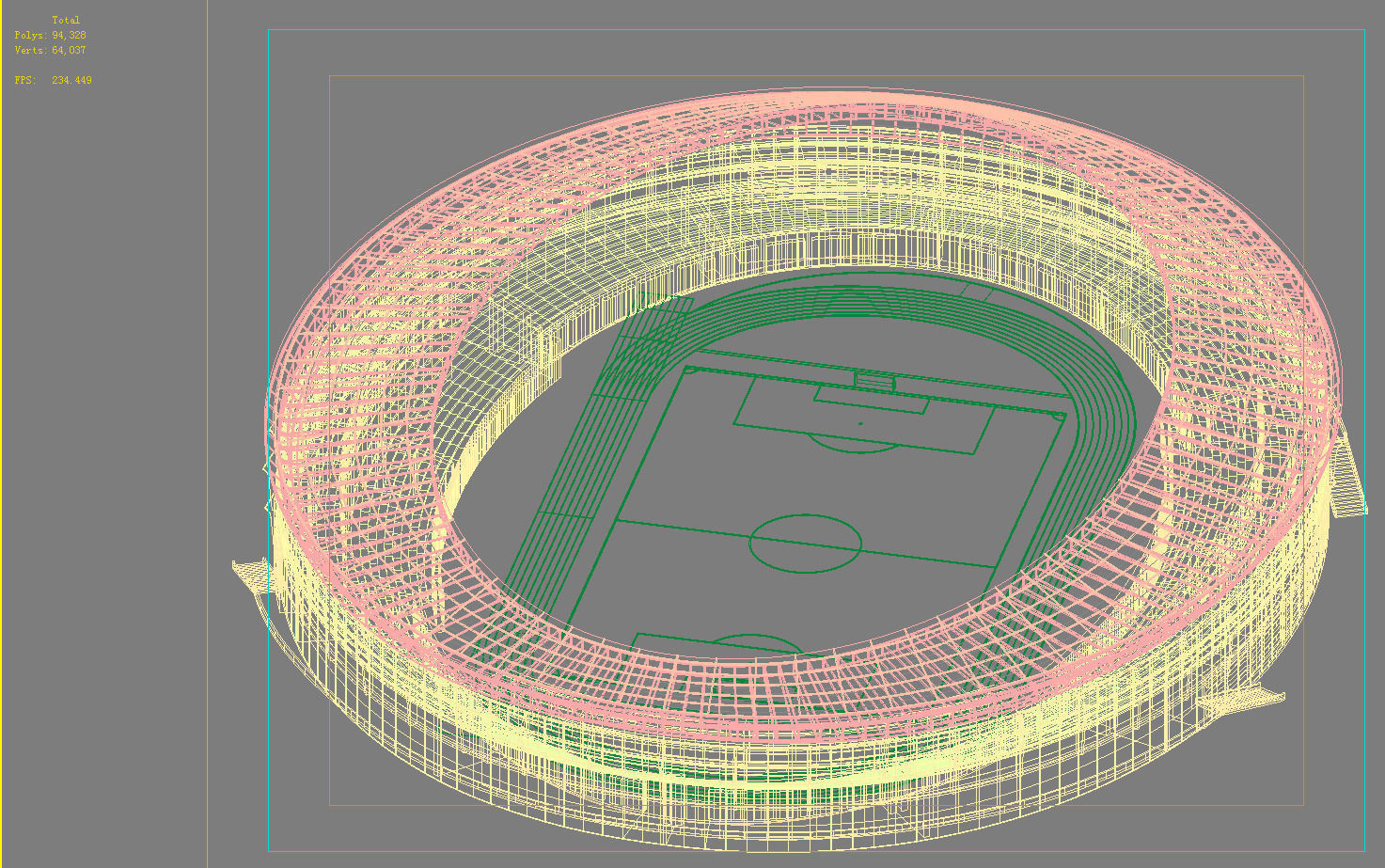 Grand Stadium 3D model_2
