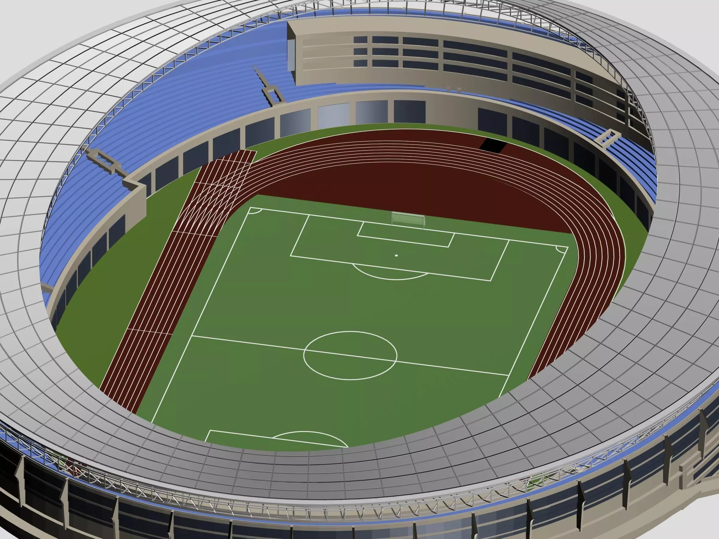 Grand Stadium 3D model_0