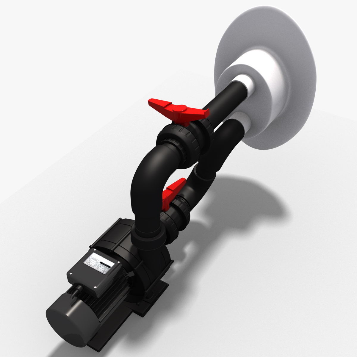 CounterFlow water pump 3D model_3