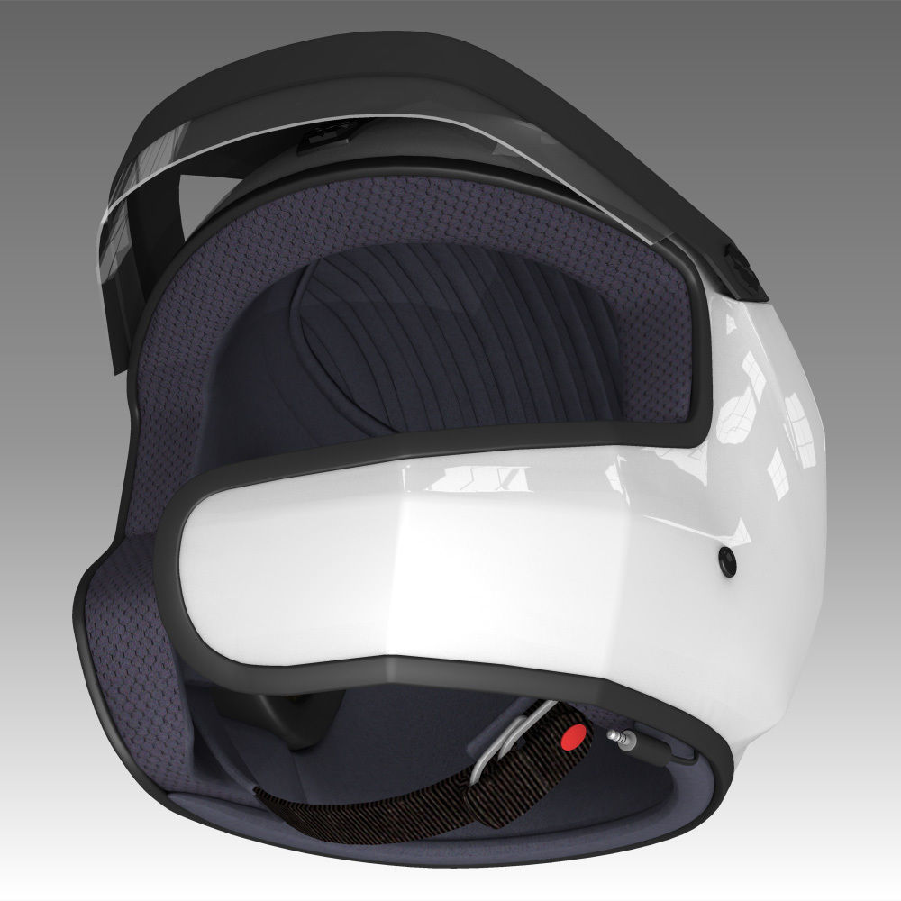 Rally Car Helmet 2 3D model_6