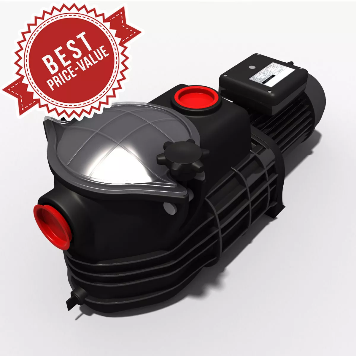 Water pump 3D model