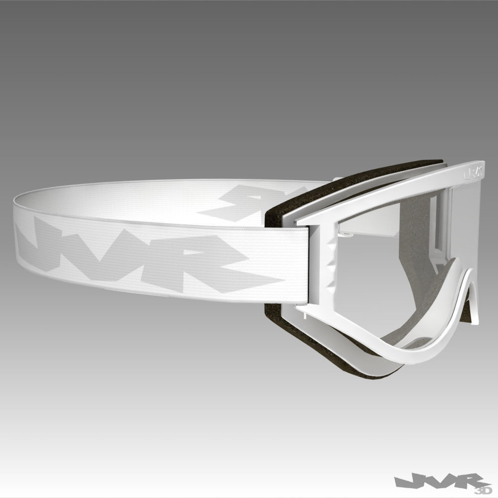 Generic Motocross Goggles 3D model_1