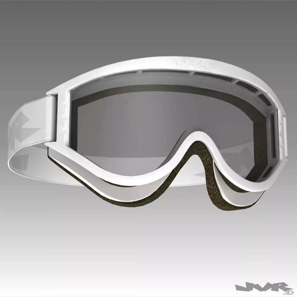 Generic Motocross Goggles 3D model_0