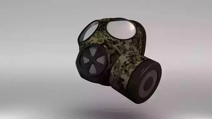 Gas Mask 3D model