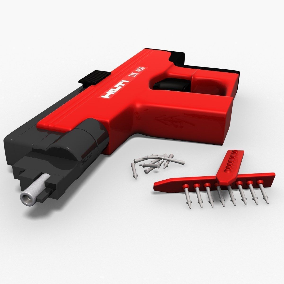 Hilti DX 450 3D model_4