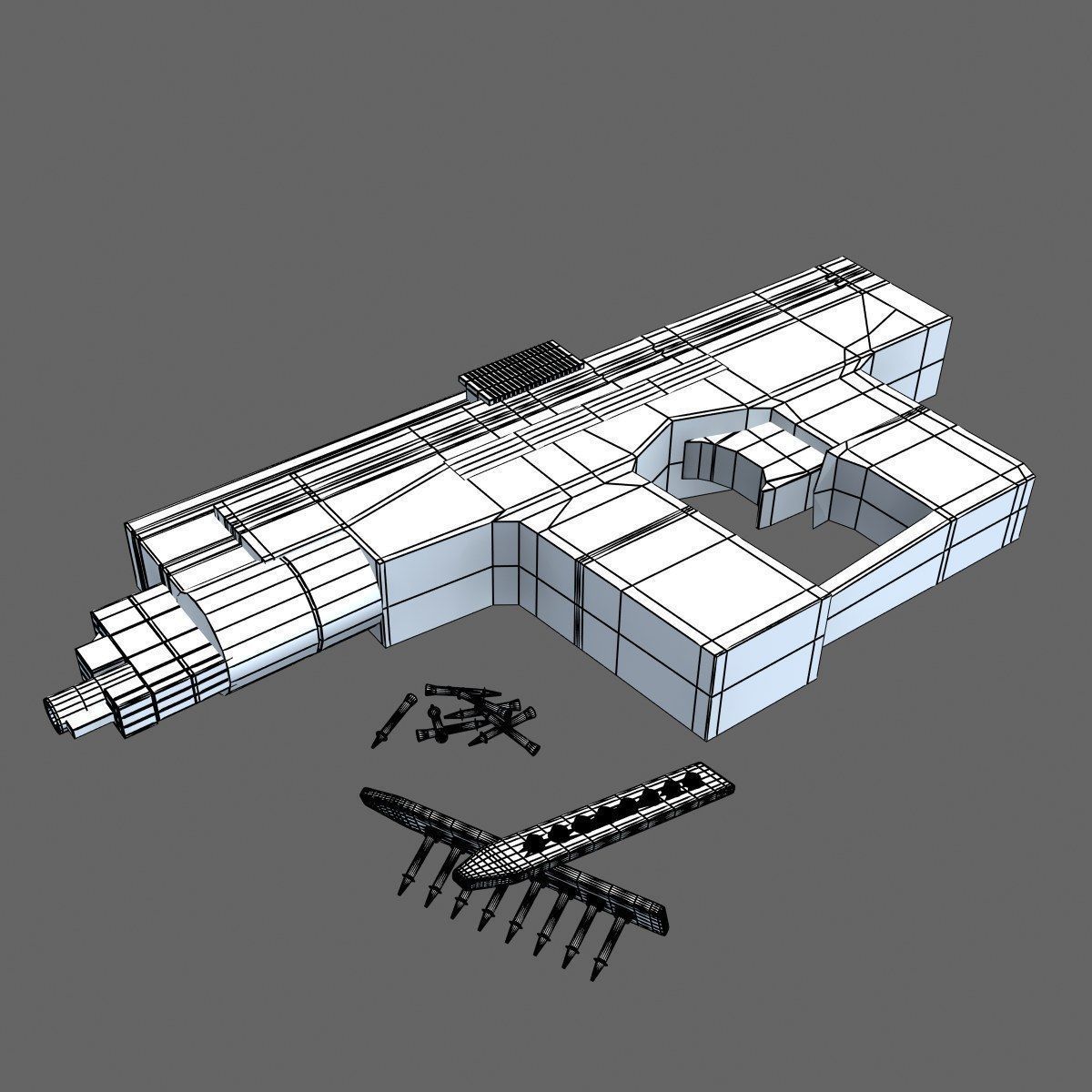Hilti DX 450 3D model_8