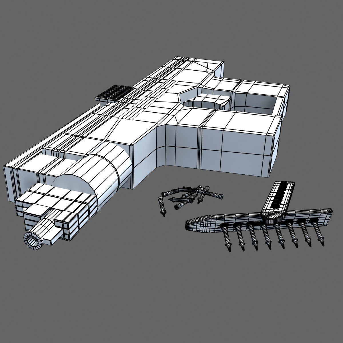 Hilti DX 450 3D model_9