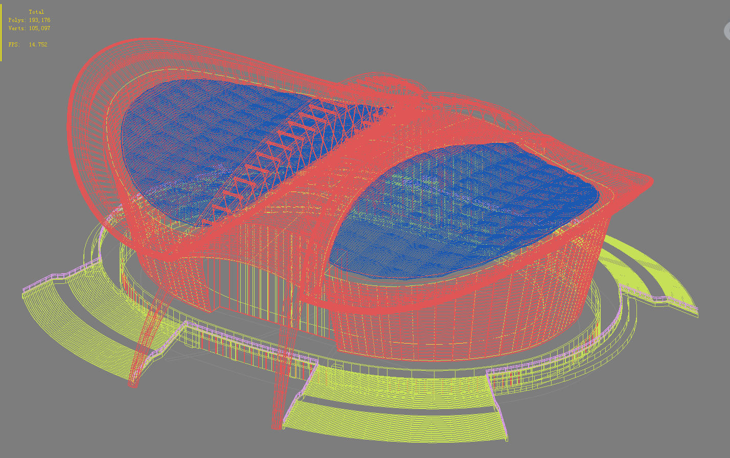 Grand Stadium 3D model_1