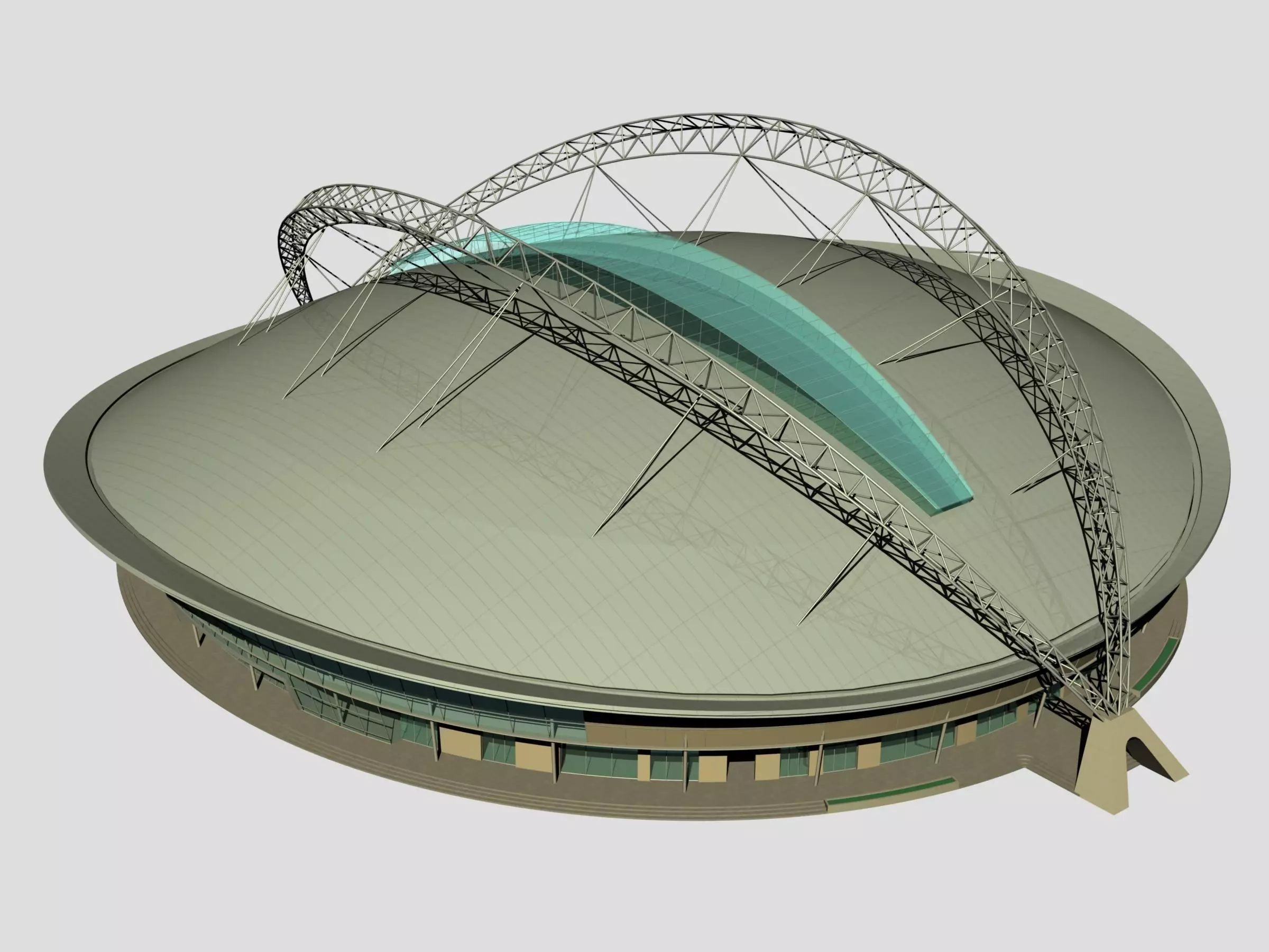 Grand Stadium 3D model