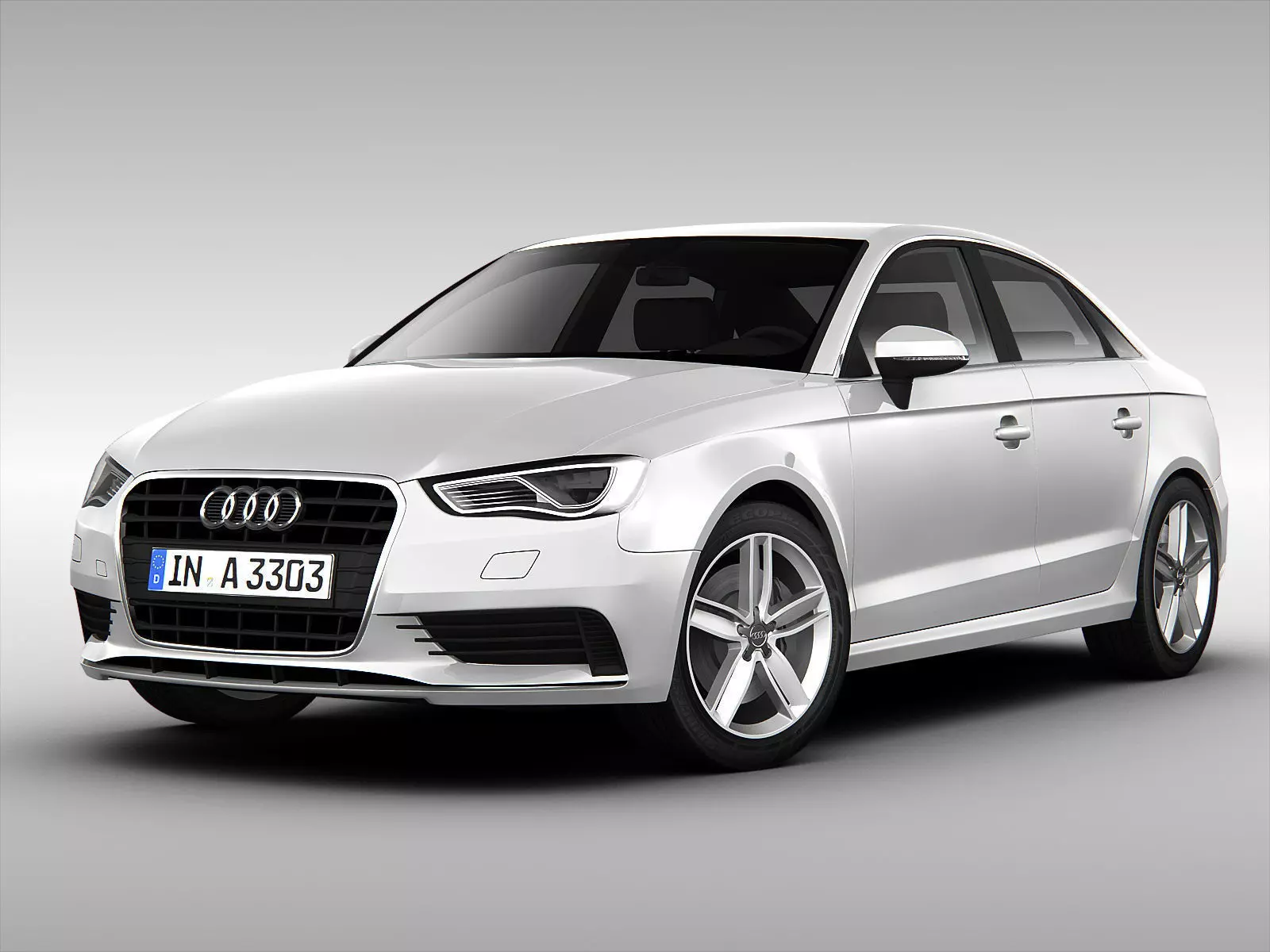 Audi A3 Sedan 2014 3D model_0