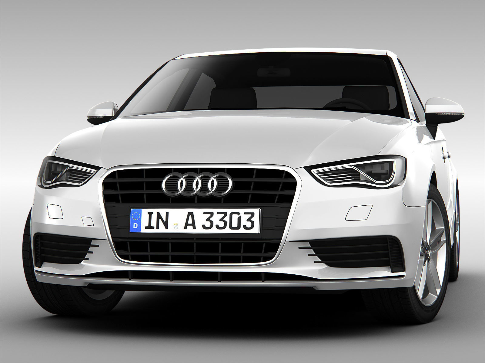 Audi A3 Sedan 2014 3D model_4