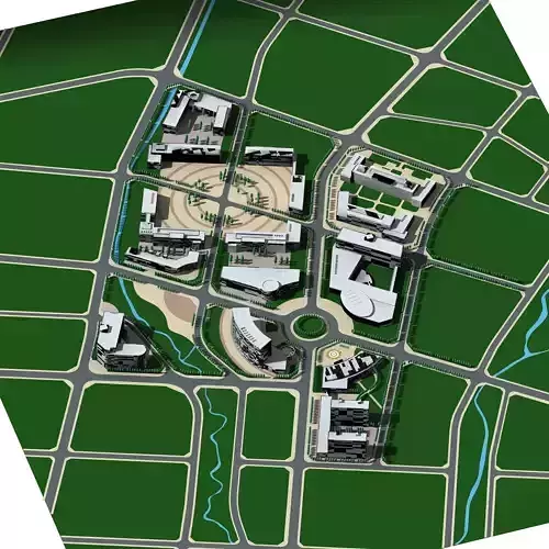 Architecture campus of university