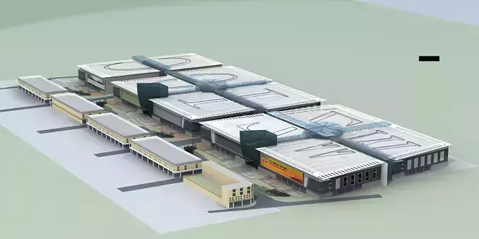 Architecture shopping mall