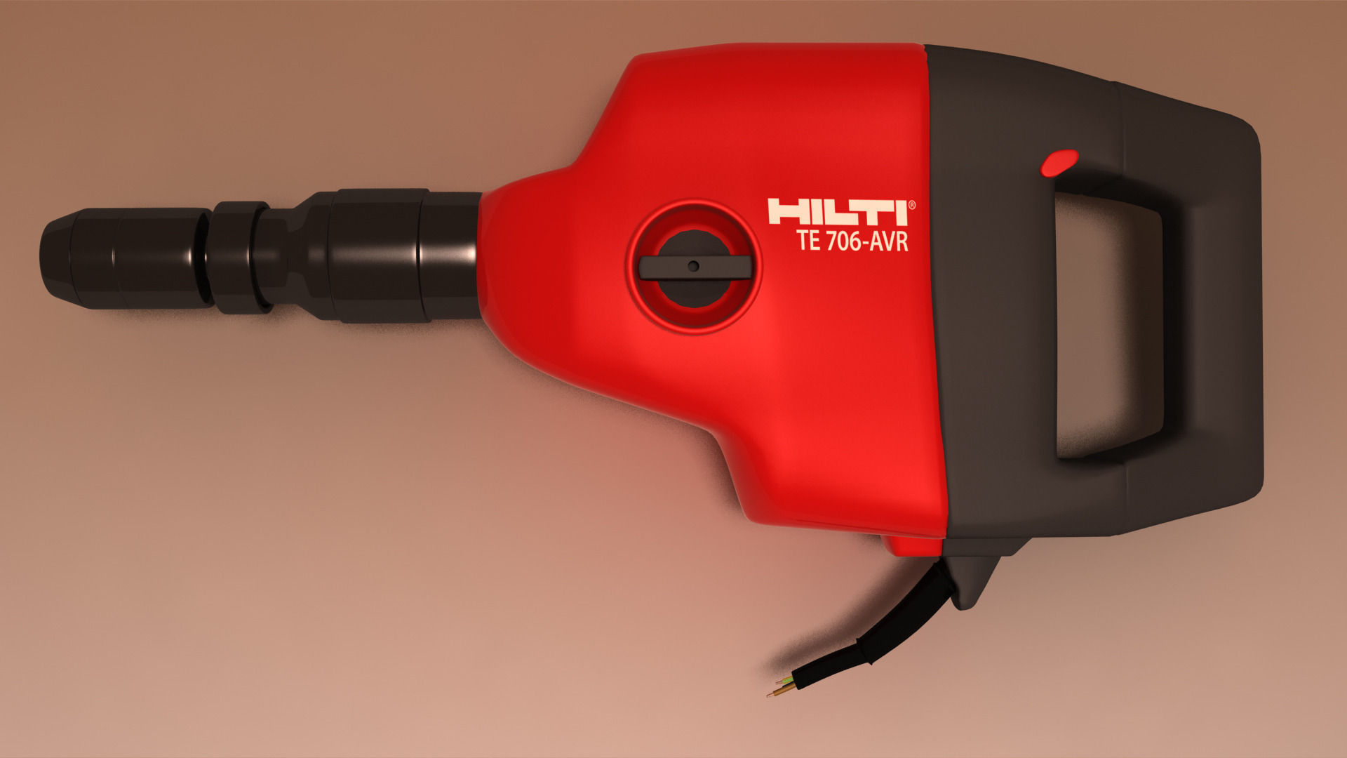 Hilti TE 706 - Chipping hammer 3D model_1