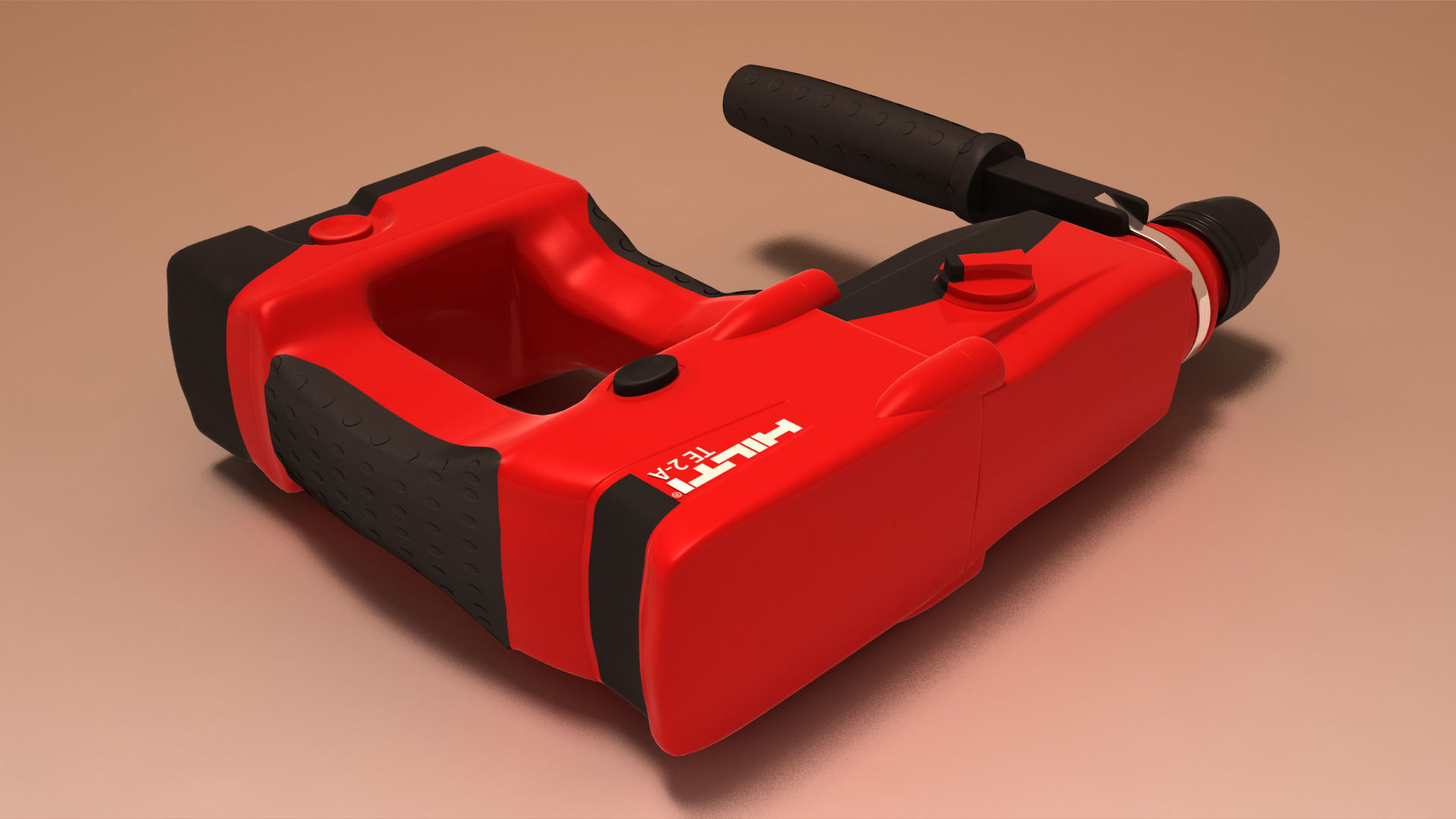 Hilti TE2A battery drill 3D model_4